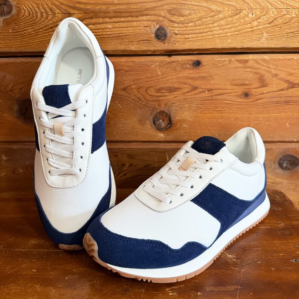 NEW Peter Millar Flora Day Runner Womens 7 Blue White